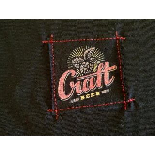 T-Shirt Craft Beer - schwarz/rot - Gr.S