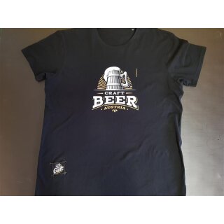 T-Shirt Craft Beer - schwarz/weiss - Gr. XL