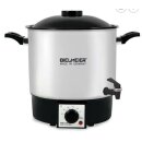 BIELMEIER Einkochautomat, Gl&uuml;hweinautomat, 9 Liter,...