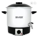 BIELMEIER Einkochautomat, Gl&uuml;hweinautomat, 9 Liter,...