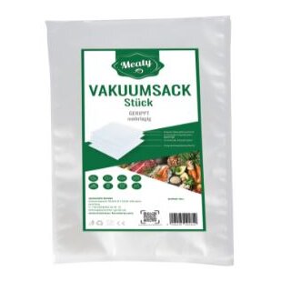 Vakuums&auml;cke Meaty 16 x 23 cm gerippt 105 My, 100 Stk per Pkg.