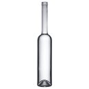 Platin Flasche 0,5 l weiß GPI28