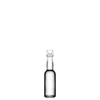 Kropfhals Miniflasche 0,04 weiß BV