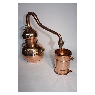 "CopperGarden"Destille Alembik 2L & Thermometer
