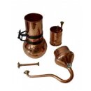 Destille, Brennanlage Copper Garden Kolonne 2L & Thermometer